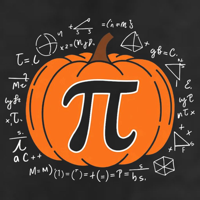 Pumpkin Pi Pie Math Teacher Funny Halloween Thanksgiving Adult Drive Performance Visor