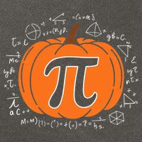 Pumpkin Pi Pie Math Teacher Funny Halloween Thanksgiving Cotton Canvas Backpack