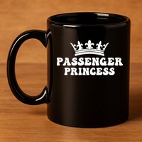 Passenger Princess 11oz C Handle Ceramic Mug