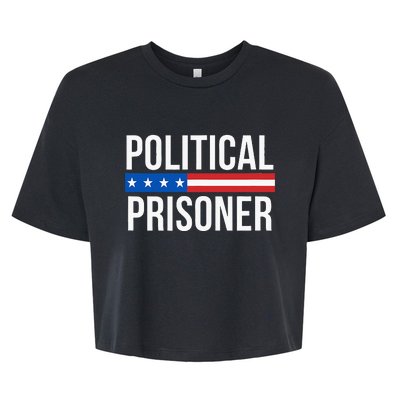 Political Prisoner Bella+Canvas Jersey Crop Tee