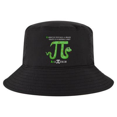 Python Pithon Pi Symbol Funny Math Teacher Pi Day Gift Cool Comfort Performance Bucket Hat