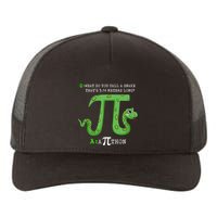 Python Pithon Pi Symbol Funny Math Teacher Pi Day Gift Yupoong Adult 5-Panel Trucker Hat