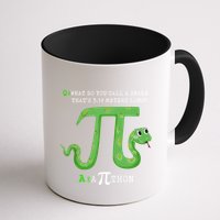 Python Pithon Pi Symbol Funny Math Teacher Pi Day Gift Mug