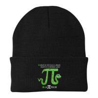 Python Pithon Pi Symbol Funny Math Teacher Pi Day Gift Beanie