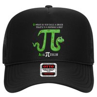 Python Pithon Pi Symbol Funny Math Teacher Pi Day Gift Trucker Hat