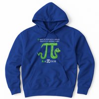 Python Pithon Pi Symbol Funny Math Teacher Pi Day Gift Hoodie