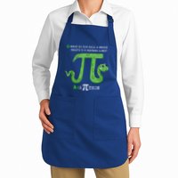 Python Pithon Pi Symbol Funny Math Teacher Pi Day Gift Apron