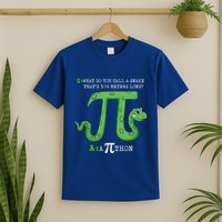 Python Pithon Pi Symbol Funny Math Teacher Pi Day Gift T-Shirt