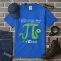 Python Pithon Pi Symbol Funny Math Teacher Pi Day Gift Tall T-Shirt