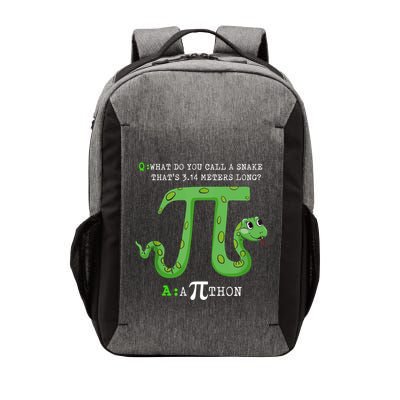 Python Pithon Pi Symbol Funny Math Teacher Pi Day Gift Vector Backpack