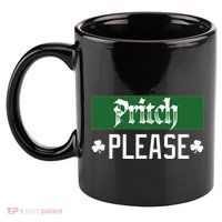Pritch Please 11oz C Handle Ceramic Mug