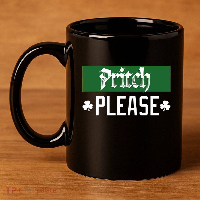 Pritch Please 11oz C Handle Ceramic Mug