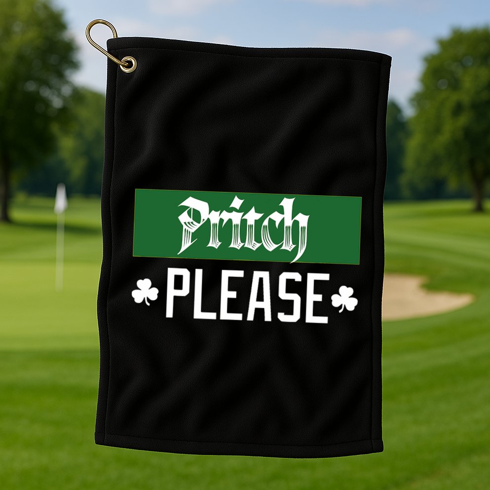 Pritch Please Golf Towel