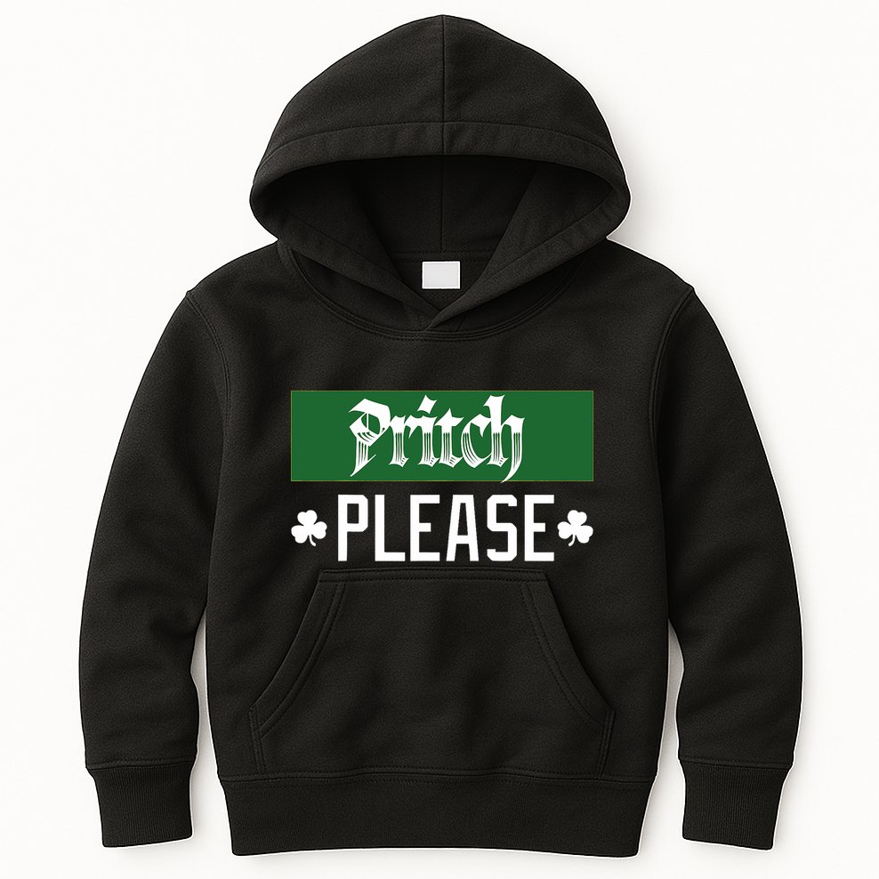 Pritch Please Kids Hoodie