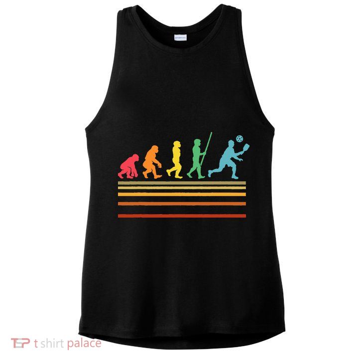 Pickleball Player Pickle Ball Ladies PosiCharge Tri-Blend Wicking Tank