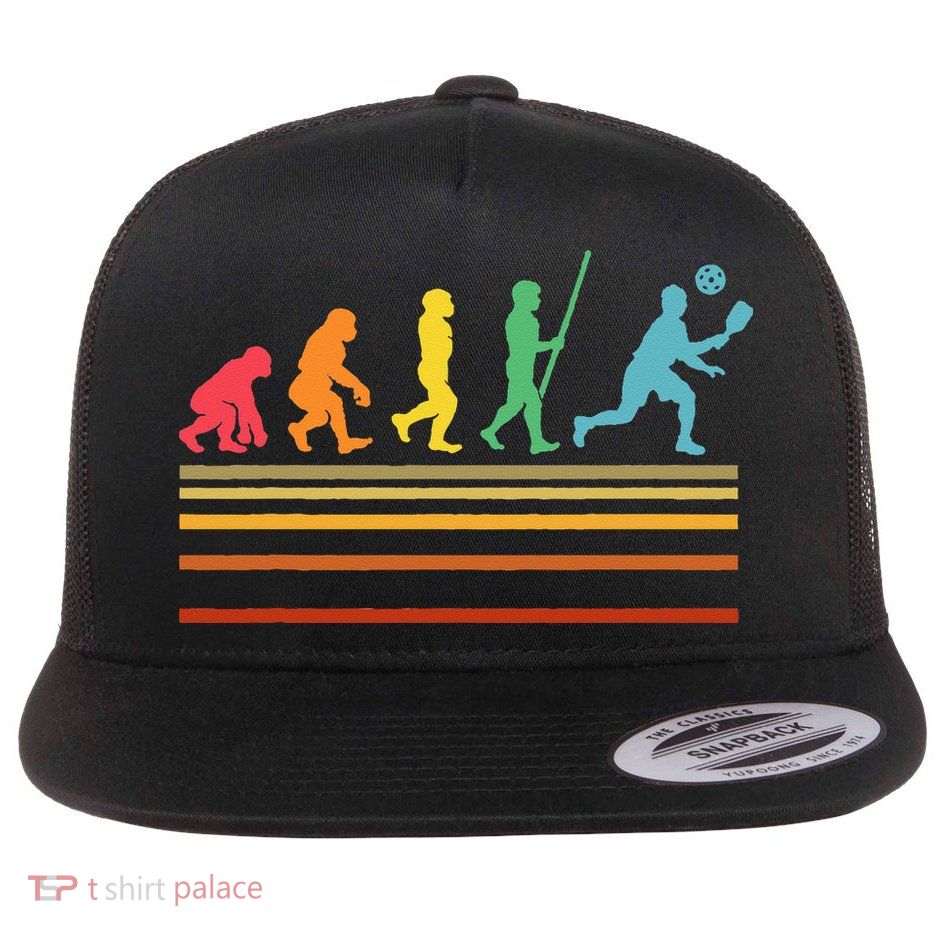 Pickleball Player Pickle Ball Flatbill Hat