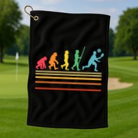 Pickleball Player Pickle Ball Golf Towel