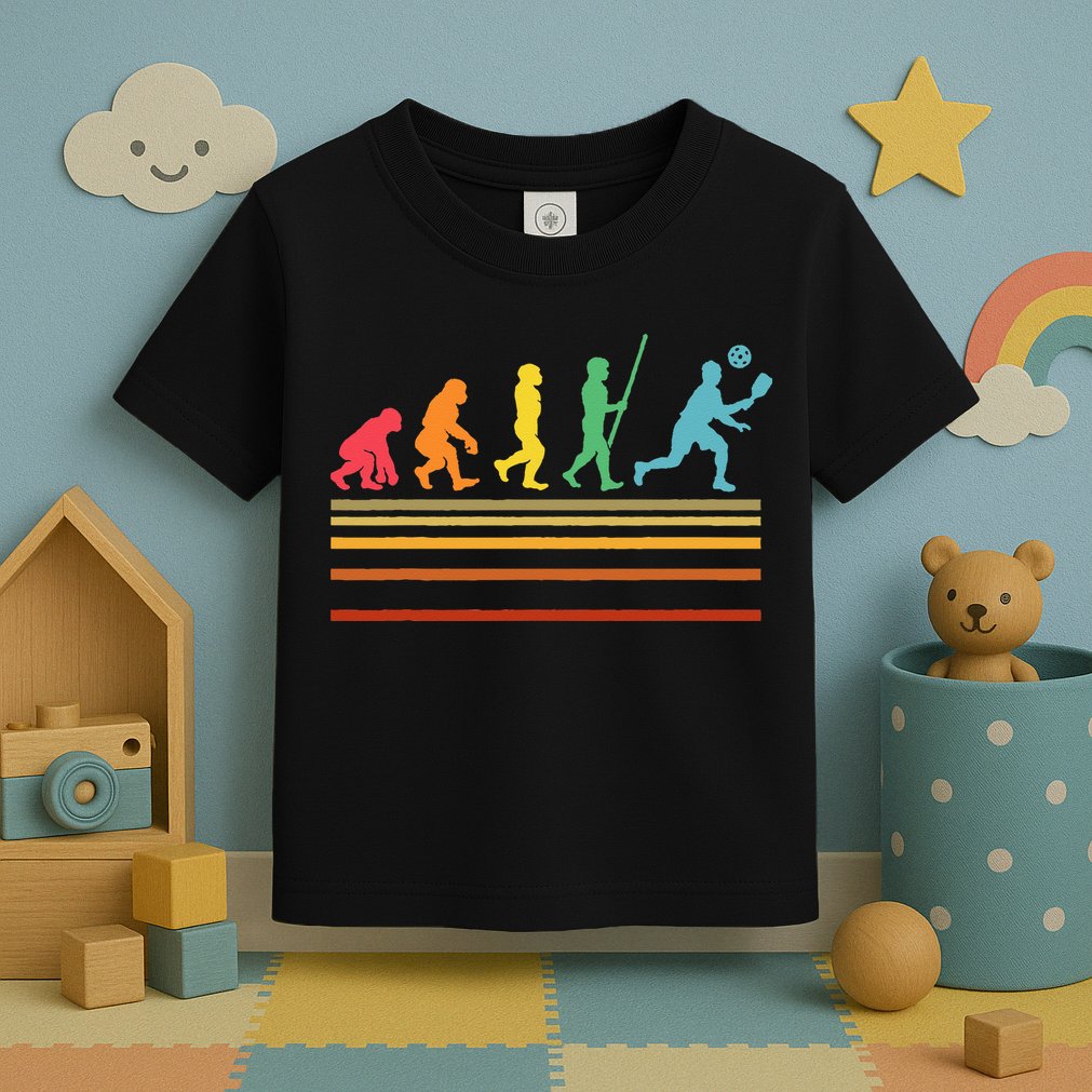 Pickleball Player Pickle Ball Toddler T-Shirt
