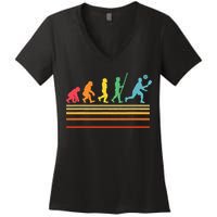 Pickleball Player Pickle Ball Women's V-Neck T-Shirt