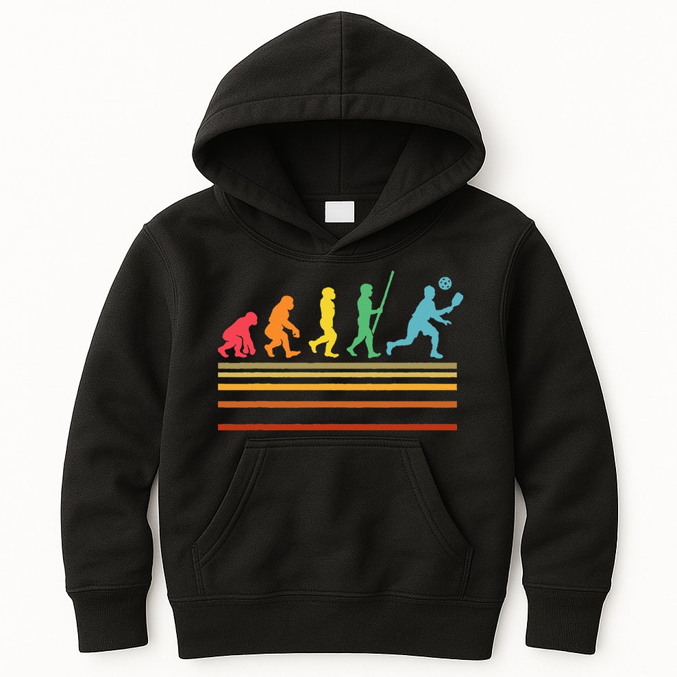 Pickleball Player Pickle Ball Kids Hoodie