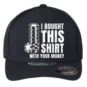 Poker Player Poker Cards Game Money Flexfit Unipanel Trucker Cap