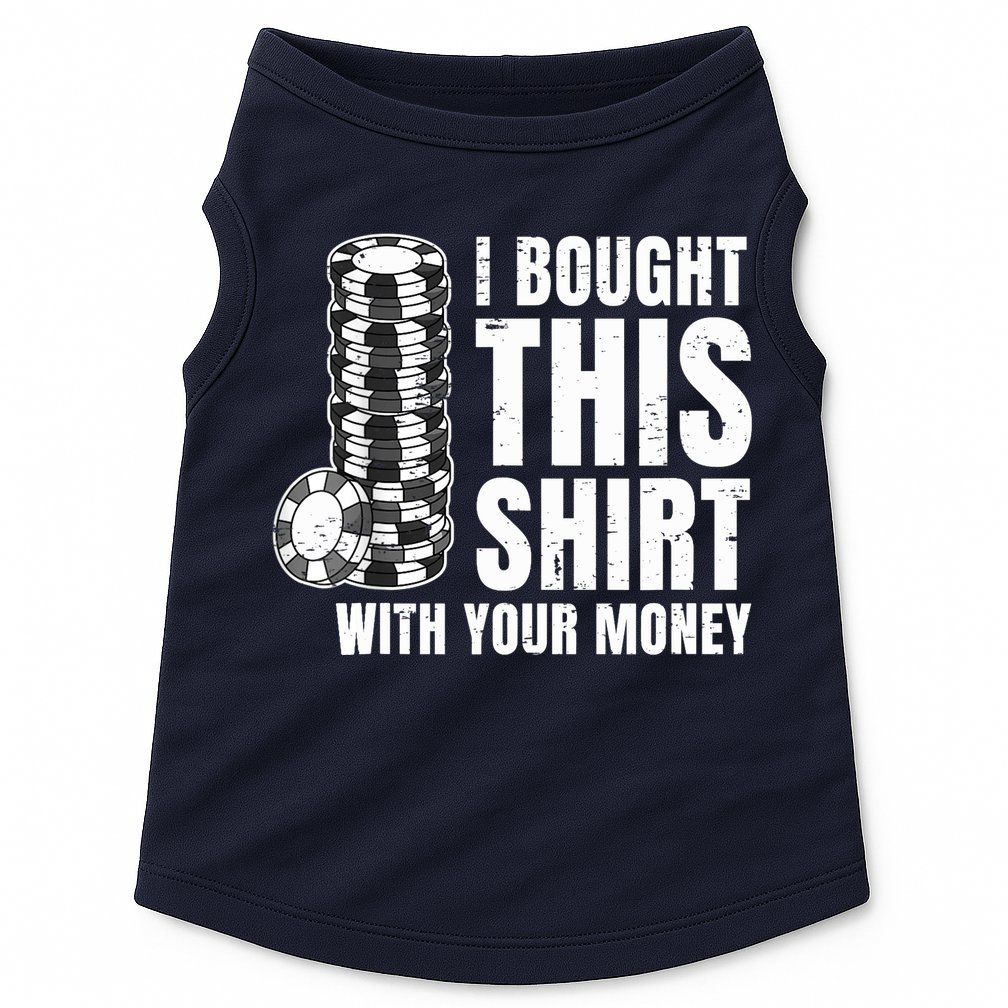Poker Player Poker Cards Game Money Doggie Tank