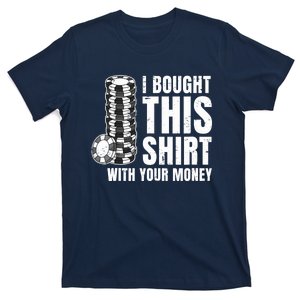 Poker Player Poker Cards Game Money T-Shirt