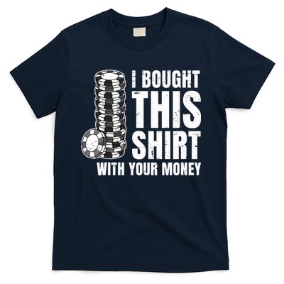 Poker Player Poker Cards Game Money T-Shirt