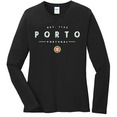 Porto Portugal Porto Ladies Long Sleeve Shirt