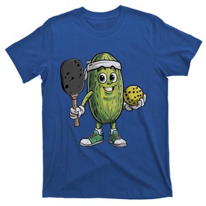 Pickle Playing Pickleball Funny For Paddleball Lover Gift T-Shirt