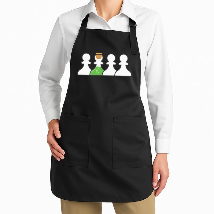 P.O.I.S.O.N Pawn Full-Length Apron With Pockets