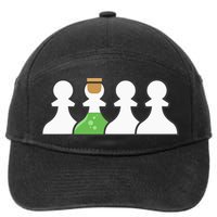P.O.I.S.O.N Pawn 7-Panel Snapback Hat