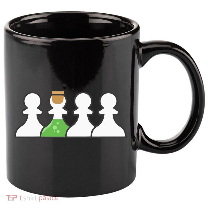 P.O.I.S.O.N Pawn 11oz C Handle Ceramic Mug