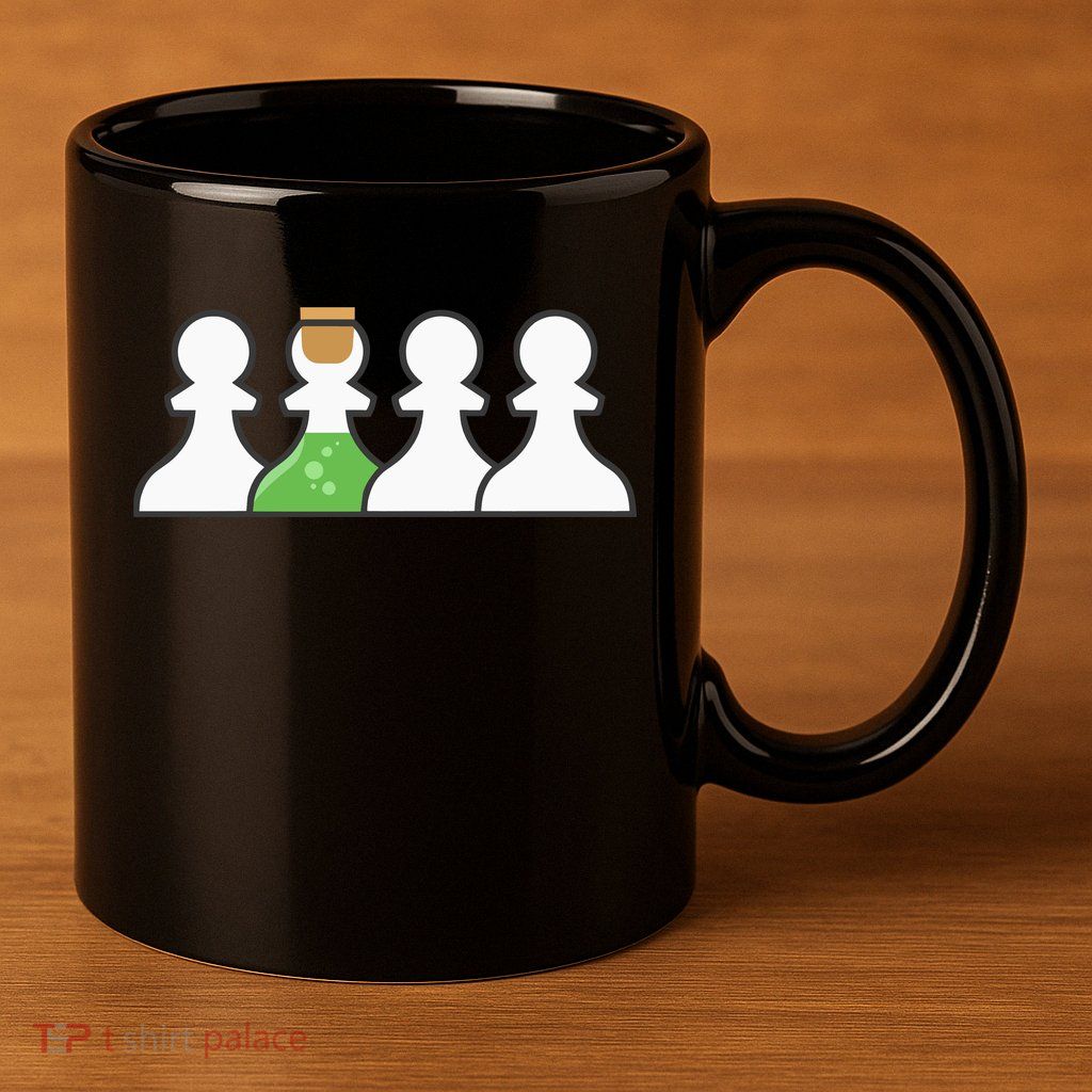 P.O.I.S.O.N Pawn 11oz C Handle Ceramic Mug