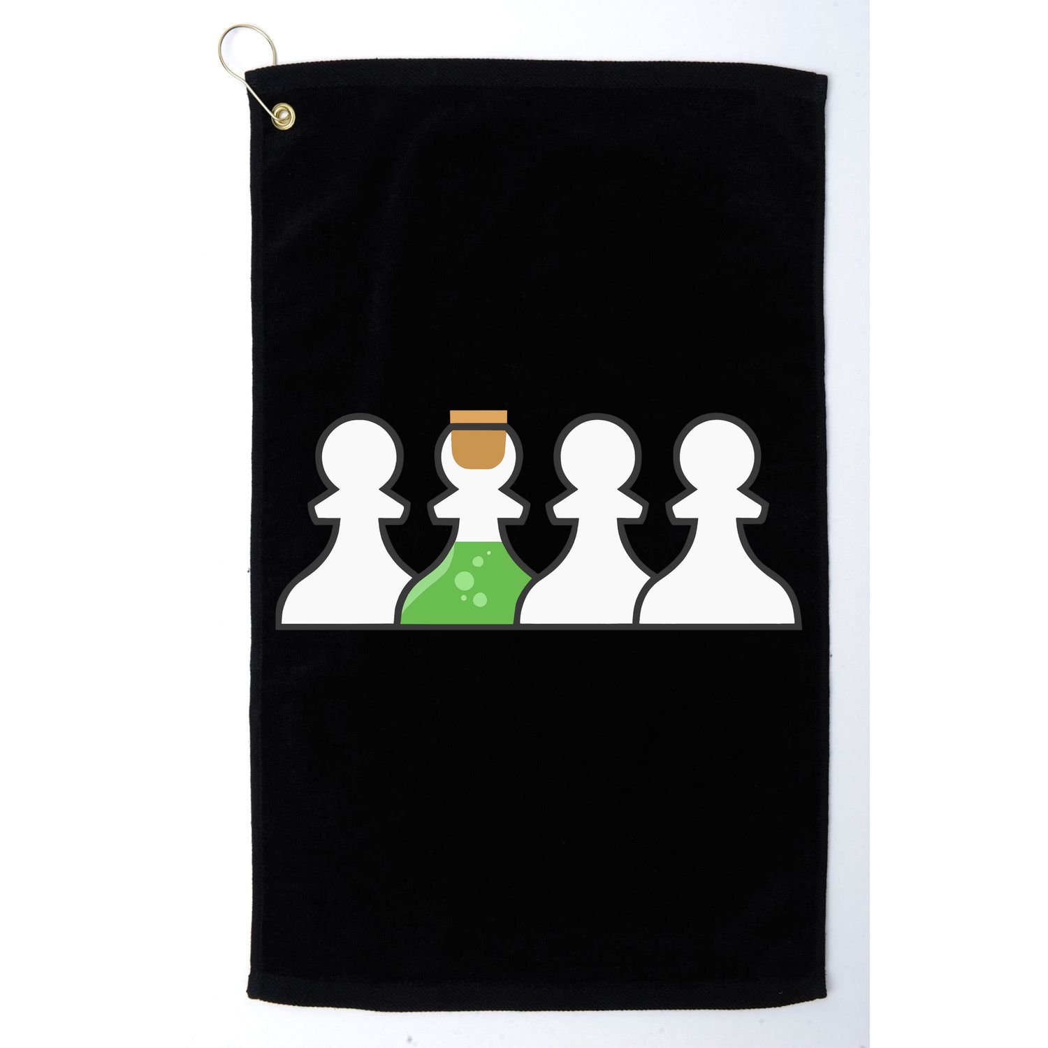 P.O.I.S.O.N Pawn Golf Towel