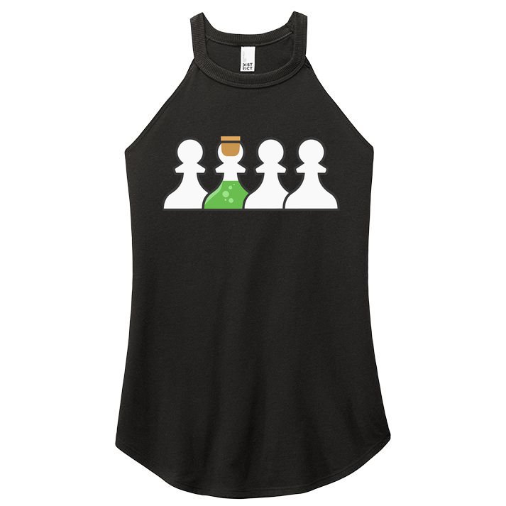 P.O.I.S.O.N Pawn Women's Perfect Tri Rocker Tank