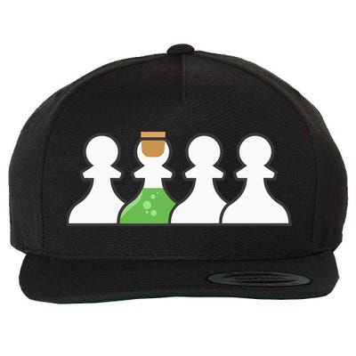 P.O.I.S.O.N Pawn Wool Snapback Cap