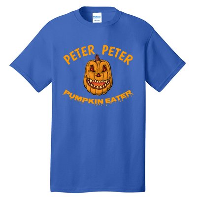 Peter Peter Pumpkin Eater Creepy Halloween Costume Great Gift Tall T-Shirt