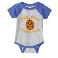 Peter Peter Pumpkin Eater Creepy Halloween Costume Great Gift Infant Baby Jersey Bodysuit