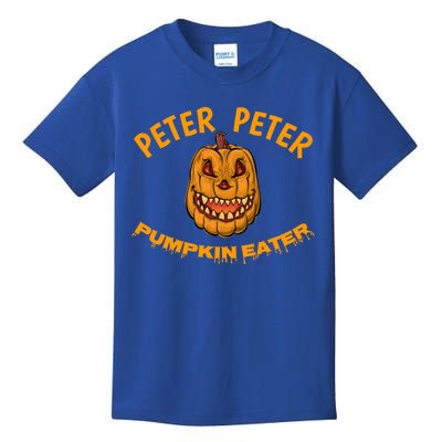 Peter Peter Pumpkin Eater Creepy Halloween Costume Great Gift Kids T-Shirt