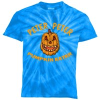 Peter Peter Pumpkin Eater Creepy Halloween Costume Great Gift Kids Tie-Dye T-Shirt