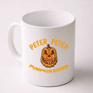 Peter Peter Pumpkin Eater Creepy Halloween Costume Great Gift Coffee Mug