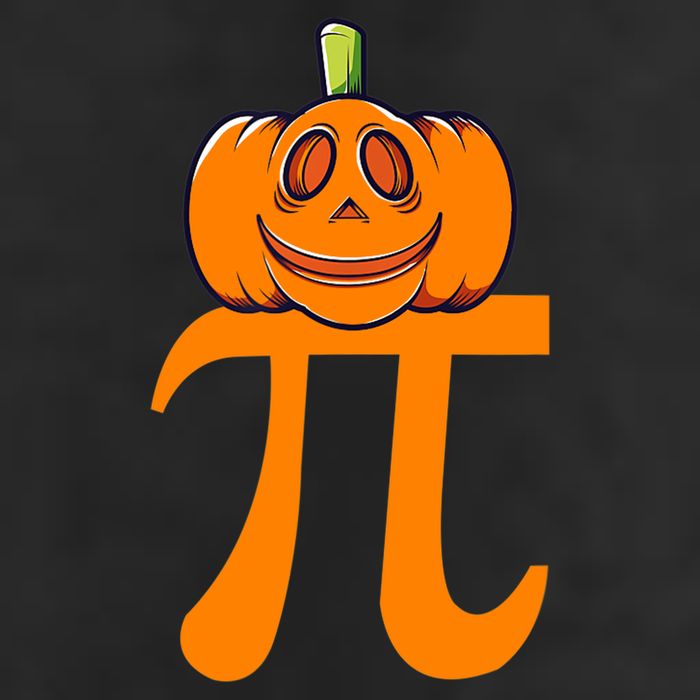 Pumpkin Pi | Pie Math 7 Panel Mesh Trucker Snapback Hat