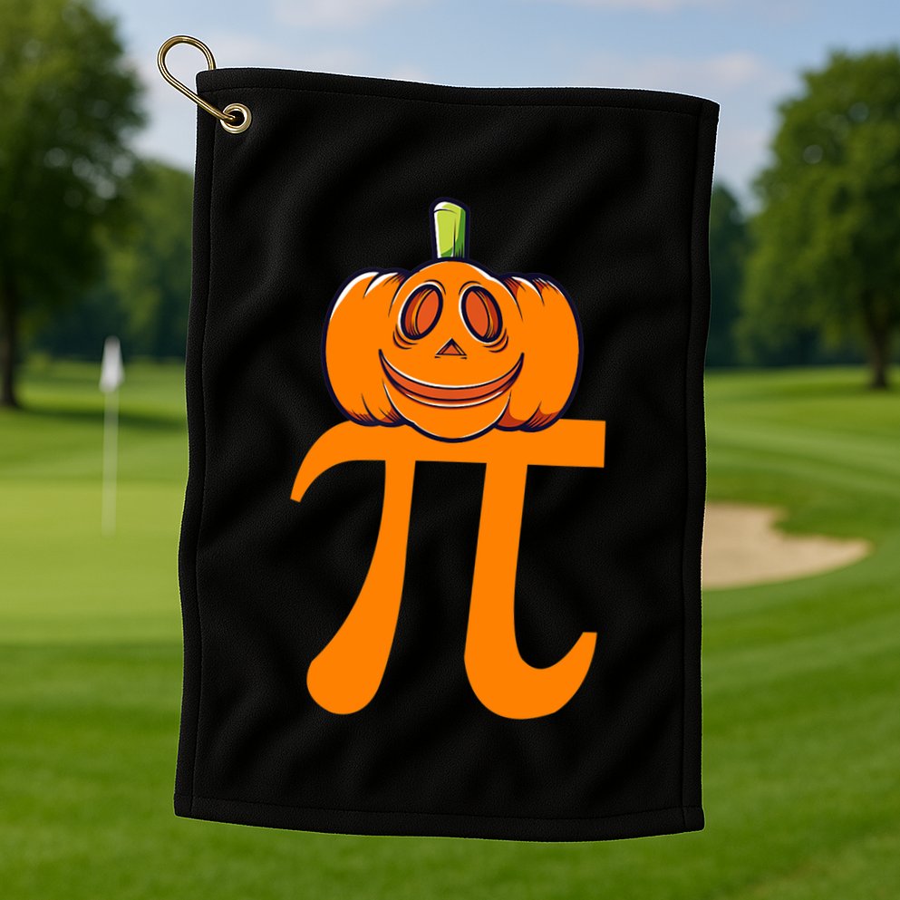 Pumpkin Pi | Pie Math Golf Towel