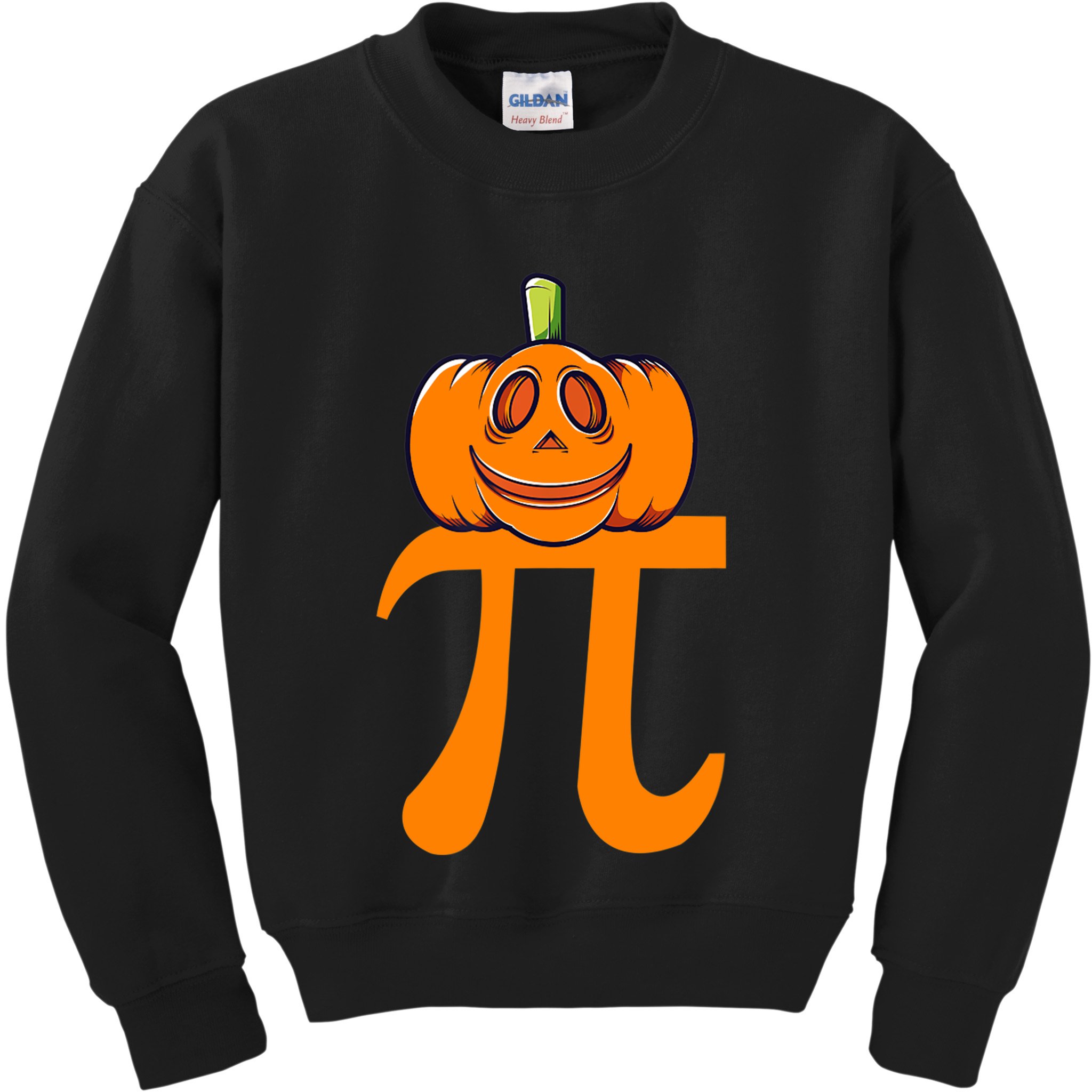 Pumpkin Pi | Pie Math Kids Sweatshirt