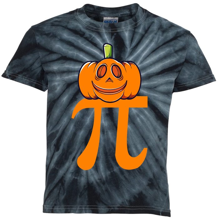 Pumpkin Pi | Pie Math Kids Tie-Dye T-Shirt