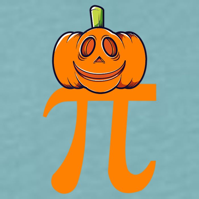 Pumpkin Pi | Pie Math Sueded Cloud Jersey T-Shirt