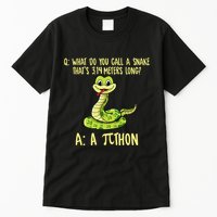 Python Pithon Pi Symbol Funny Pi Day Math Teacher Student .Png Tall T-Shirt