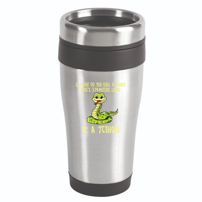 Python Pithon Pi Symbol Funny Pi Day Math Teacher Student .Png 16oz Travel Tumbler