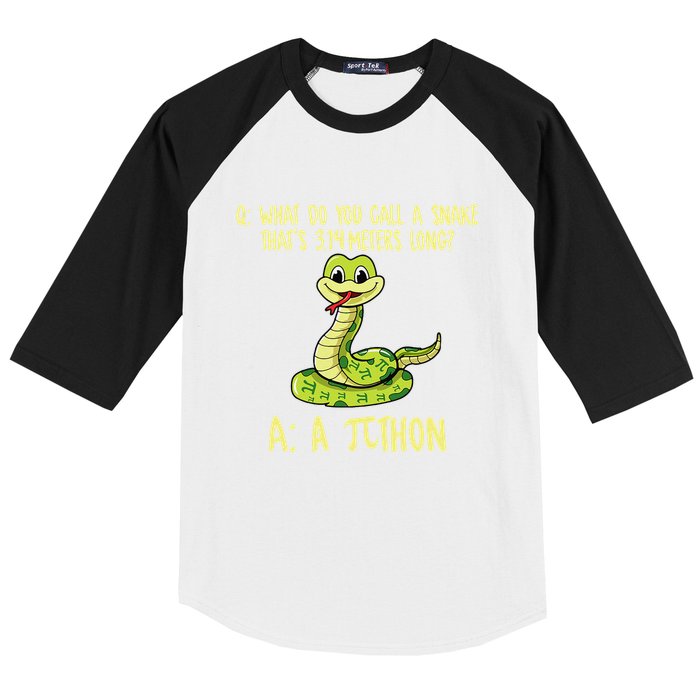 Python Pithon Pi Symbol Funny Pi Day Math Teacher Student .Png Baseball Sleeve Shirt